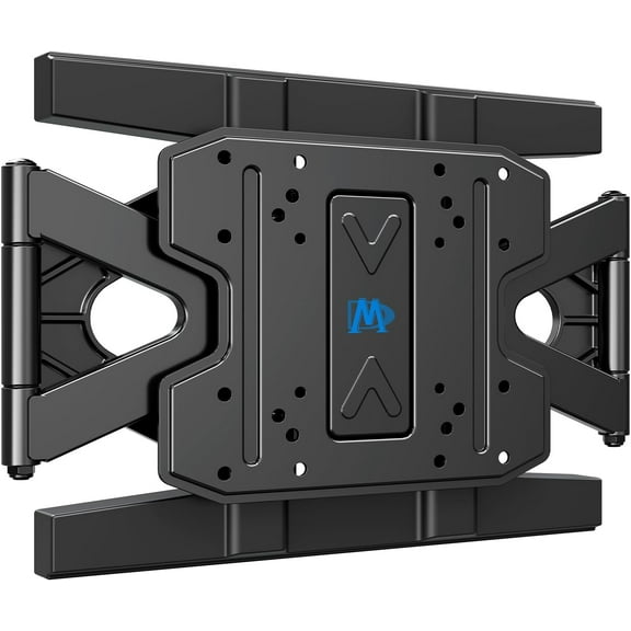 Ultra Slim TV Wall Mount for 26-75 Inch Television, Full Motion Bracket with Smooth Extension, Swivel and Tilt, 1.38” Thin Low Profile TV Mount Fits 16'' Studs, Up to 400x400mm, 88lbs