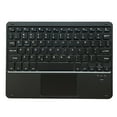 thumbnail image 1 of Ultra-Slim Wireless Bluetooth Keyboard with Touchpad - Universal Rechargeable Keyboard for iPad iOS Android Windows Devices, 1 of 5