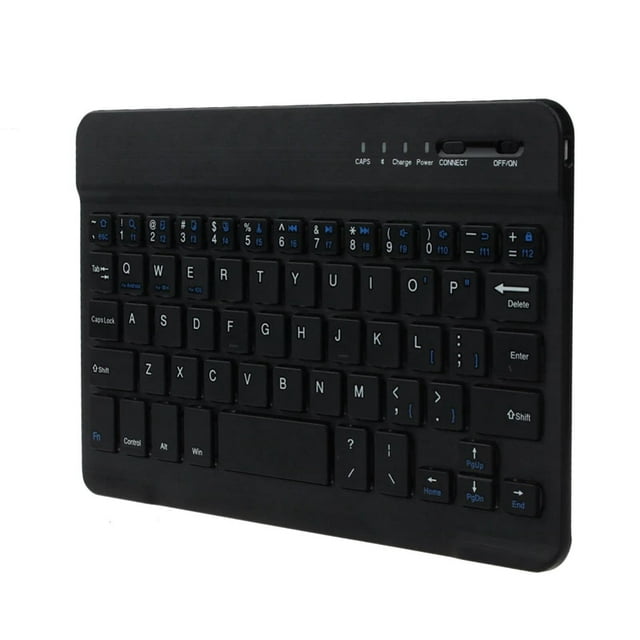 Ultra Slim Wireless Keyboard Rechargeable Portable Compact K1Z for Lenovo Moto Tab (10.1) - LG G5, K40 K7 K10, V20, G6, Q6, V30, K30, G Pad X8.3 F 8.0, V50 ThinQ 5G, V40 ThinQ, V35 ThinQ