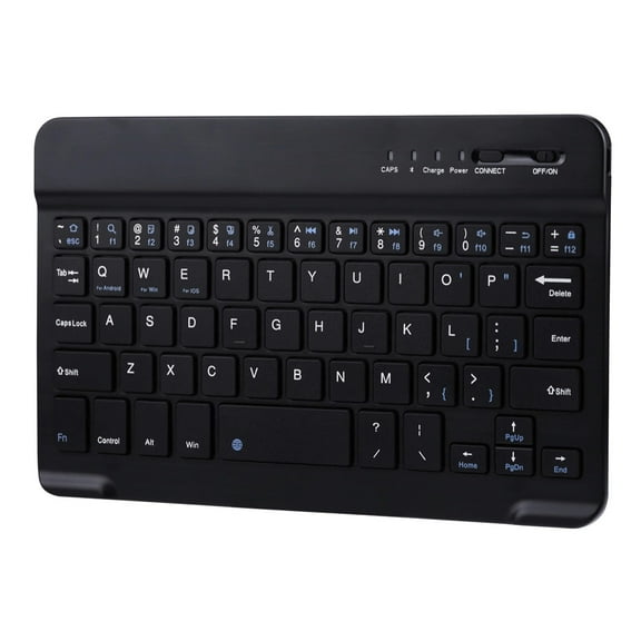 Ultra Slim Wireless Keyboard for OnePlus 10 Pro Phone - Rechargeable Portable Compact Compatible With OnePlus 10 Pro