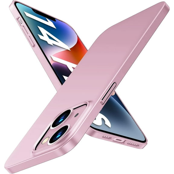 Ultra Slim for iPhone 14 Plus Case,Lightweight Ultra Thin Matte Finish Touch Hard PC Cover Full Protection Shockproof Non-Slip Phone Cases for iPhone 14 Plus 6.7 Inch