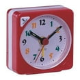 thumbnail image 1 of Ultra Small, Battery Travel Alarm Clock with Snooze, Silent with No Ticking Analog Quartz, 1 of 4