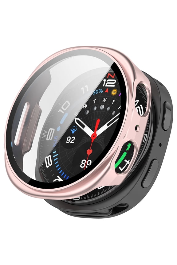 Ultra Smart Watch Featuring Ultra Bright AMOLED Screen | Calling Screen Protector Full Coverage Ready | Ideal For Meditation Time Rose Gold Perfect For Camping Trips Rose Gold
