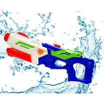 Ultra Soaker Water Blaster High Pressure & Capacity Pump Action Water Gun Toy With Scope For Beach, Swimming Pool, Water Games (Green)