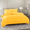 thumbnail image 1 of Ultra Soft 1000 Series Gold 3 Piece Oversized King Duvet Cover Set ( Duvet Cover + 2 Pillowcases ) Zipper Closure Egyptian Cotton Farmhouse Bedding Comforter Cover Set, 1 of 5