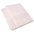 thumbnail image 1 of Pillowcases 2 Pack King Embroidered Super Soft Brushed Microfiber Solid - Pale Pink, 1 of 7