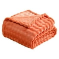 thumbnail image 1 of Ultra Soft 3D Bubble Flannel Throw Blanket, Lightweight Cozy for Bed Sofa Couch Camping Travel, All Season, Multicolor Plush blanket, Throw blanket, by CLOUDQI, 1 of 9