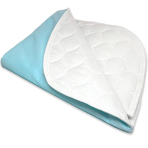 Ultra Soft 4-Layer Washable and Reusable Incontinence Bed Pad - Waterproof Bed Pads, 31"X47"
