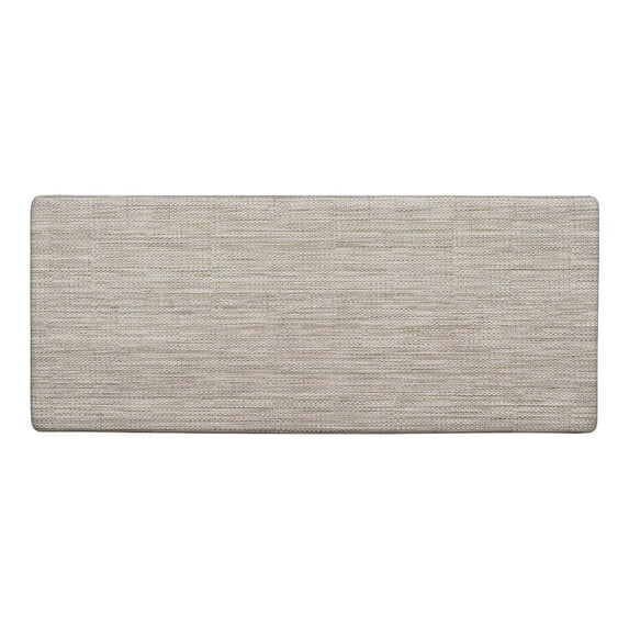 Ultra-Soft Anti Fatigue Kitchen Mat - High-Density Foam, Non-Slip, Easy to Clean - Cushioned Comfort for Prolonged Standing, Beige Kitchen Floor Runner, 20x48 Inches