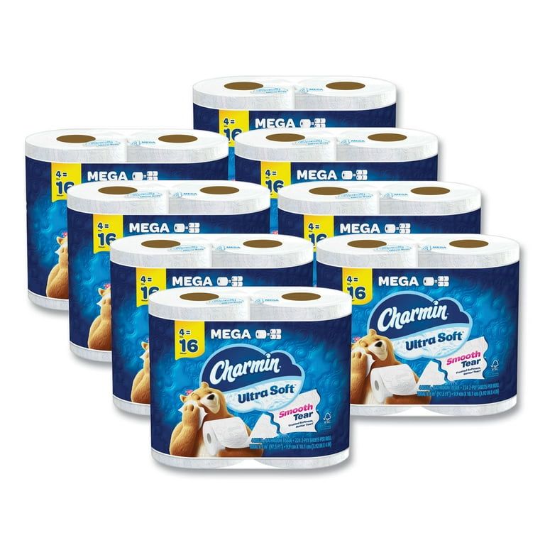 Ultra Soft Bathroom Tissue, Septic Safe, 2-Ply, White, 224 Sheets/Roll, 4 Rolls/Pack Ultra Soft Bathroom Tissue, Septic Safe, 2-Ply, White, 224 Sheets/Roll, 4 Rolls/Pack