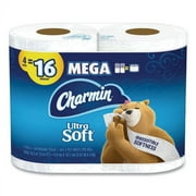 Ultra Soft Bathroom Tissue, Septic Safe, 2-Ply, White, 4 x 3.92, 244 Sheets/Roll, 4 Rolls/Pack