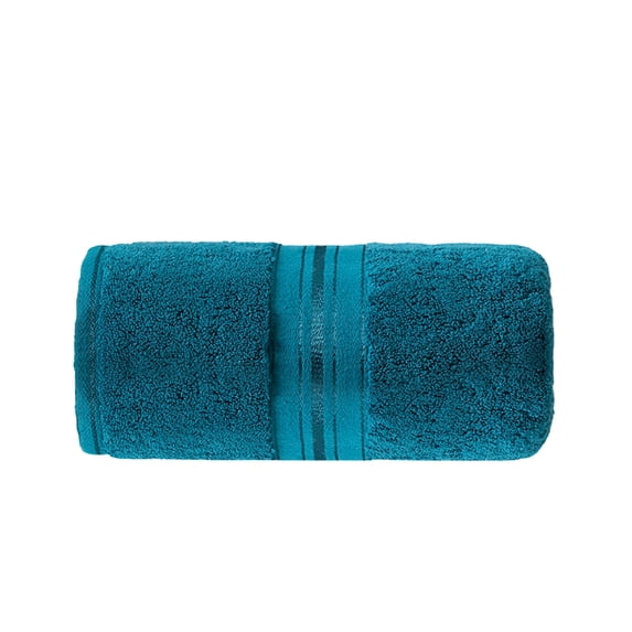 Ultra-Soft Blue Bath Towel 29x13 Inch - Thick Absorbent Fast-Dry Body Towel for Bathroom, Spa