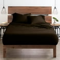thumbnail image 1 of Ultra-Soft & Breathable Luxury Bedding ! 600 Thread Count 100% Egyptian Cotton Full Size 4 Piece Sheet Set Fit 15" Inch to 18" Inch Deep Pocket { Chocolate Solid }, 1 of 6