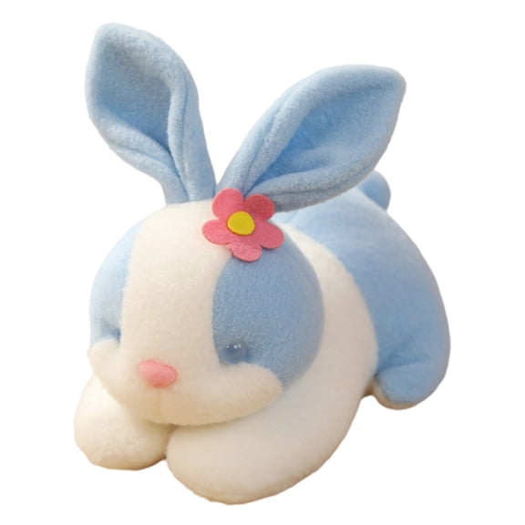 Ultra Soft Colorful Bunny Plush Huggable Lop Eared Rabbit Stuffed Animal for Girls Gift Cuddle Companion 8inch