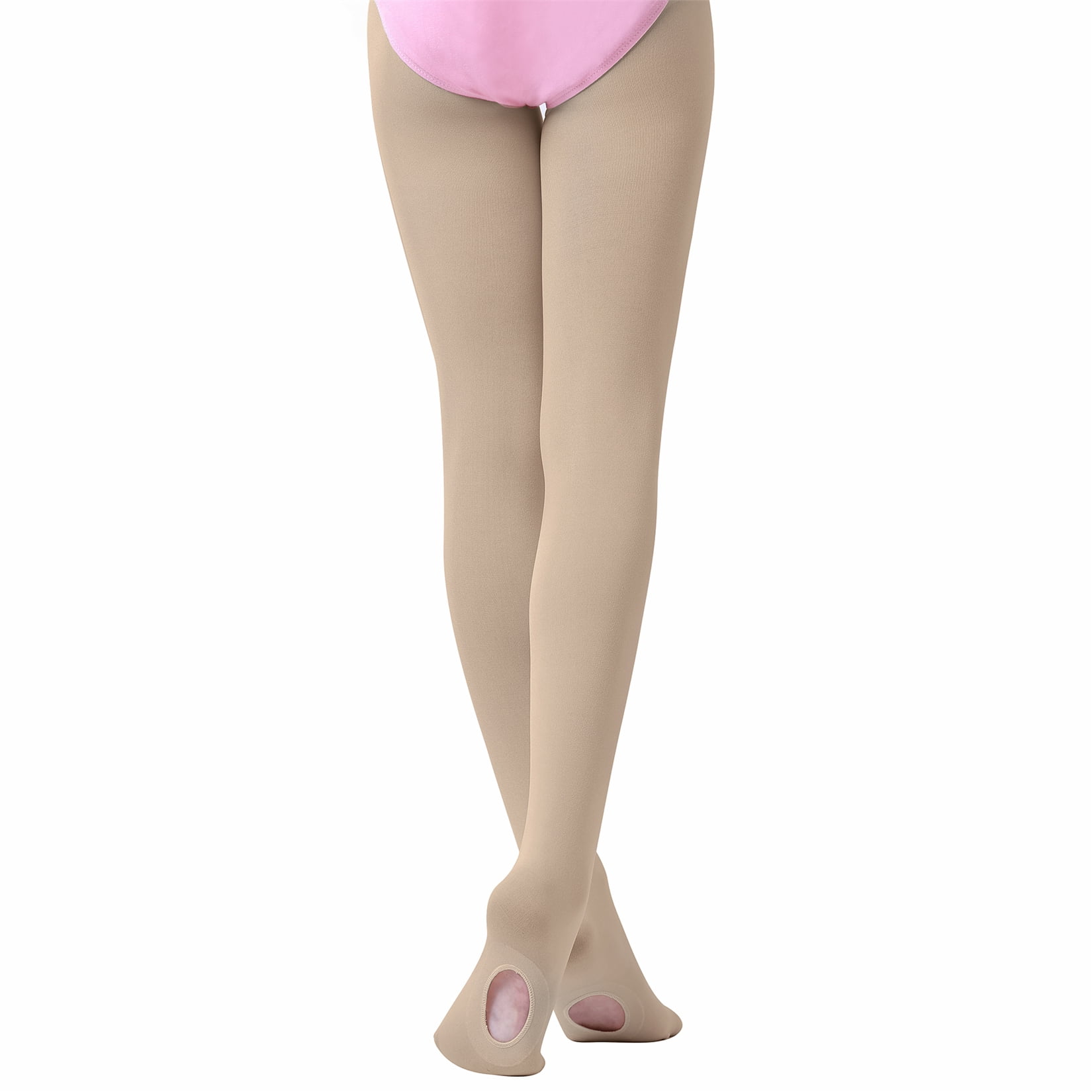 Long Sleeve Nude Dance Underwear Kids Children Girls Gymnastics/Ballet Dance  Skin High Elastic Tops Slim