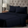 thumbnail image 1 of Ultra Soft Deep Pocket 400-Thread Count Egyptian Cotton Stripe Sheet Set, 1 of 7