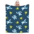 thumbnail image 1 of Ultra Soft Flannel Fleece Blanket, Monsters Inc Comfort Throw Blanket Home Decor for Couch Sofa 80"x60", 1 of 8