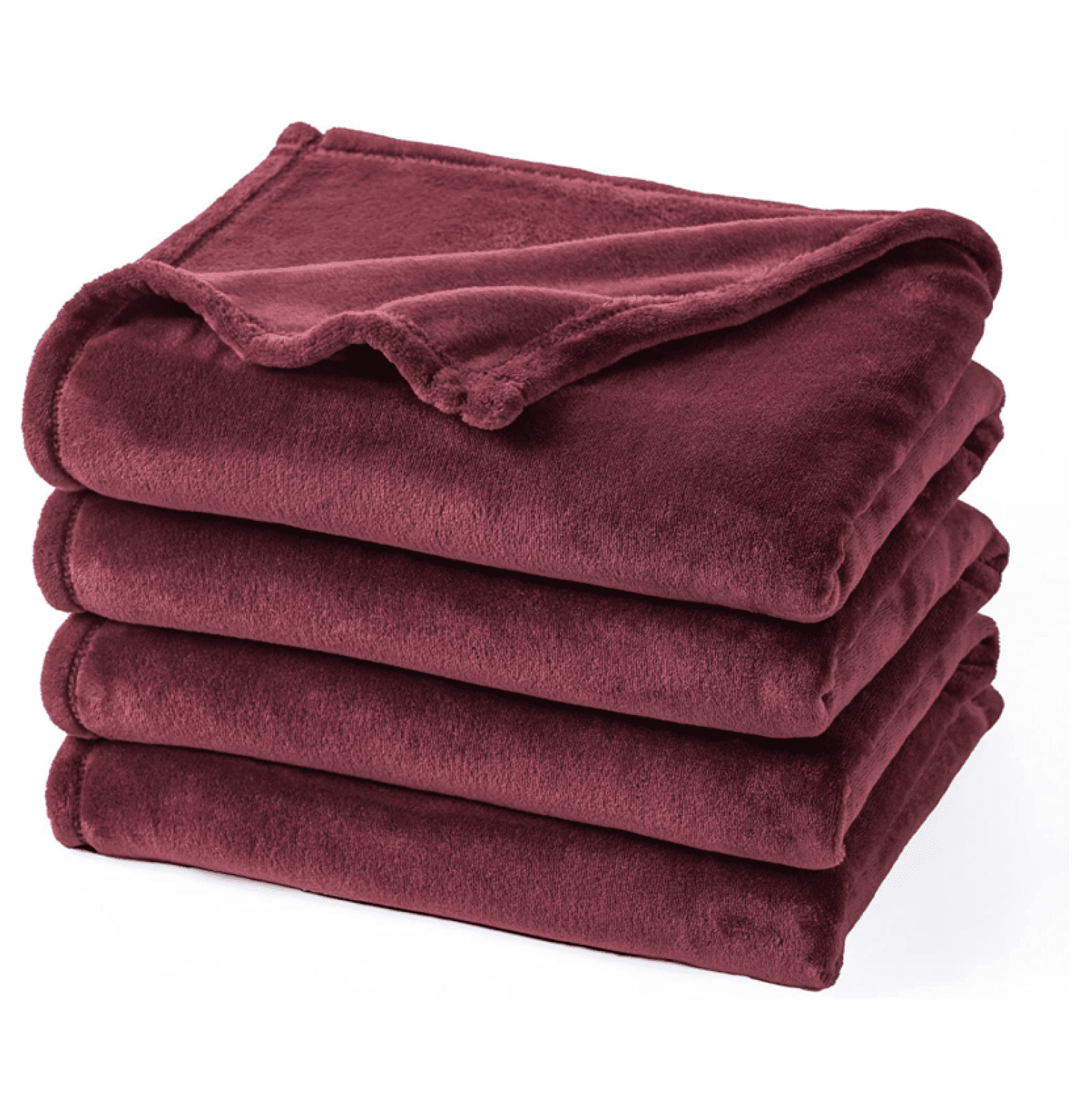 Ultra Soft Fleece Blanket Queen Size, No Shed No Pilling Luxury Plush