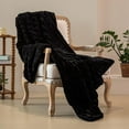 thumbnail image 1 of Ultra Soft Fluffy Twin Blanket for Bed – Fuzzy Faux Fur Blanket with Cozy Sherpa Fleece, Decorative Gift Blanket, Plush Warm Thick Shaggy Twin Size Blankets for Couch, Sofa, 60x80, 640 C57, 1 of 6