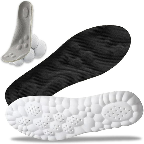 Ultra-Soft Footstr Insole X for Kids & Youth, Lightweight 4d Cloud Insoles for Women Men, with Arch Support for Overpronation, Flat Foot, Height Increase