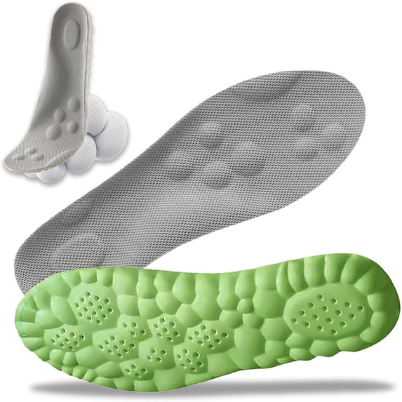 Ultra-Soft Insole X for Kids & Youth, Lightweight 4d Cloud Insoles for Women Men, with Arch Support for Overpronation, Flat Foot, Height Increase