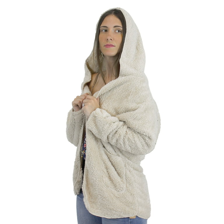 Super soft cheap teddy hoodie