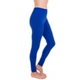 thumbnail image 1 of Ultra Soft High Rise Waist Full Length Basic Leggings, 1 of 5