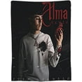 thumbnail image 1 of Ultra-Soft Ivans Music Cornejos Micro Fleece Blanket Air Conditioning Blanket Warm Throw Blanket Towel Classic Throws Blankets Travel Blankets for All Season Bed Sofa Home Decor 40"x30" Black, 1 of 5