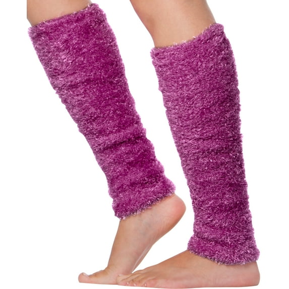 Ultra Soft Lightweight Tagless Magic Stretch Leg Warmers - Periwinkle