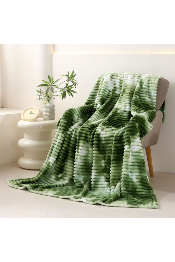 Ultra Soft Luxury Fluffy Mink Faux Fur Queen Throw Blanket, Thick Warm Fall Winter Blankets Queen Size For Bed, Couch, Plush Reversible Blanket For Chair, Sofa Fuzzy Throw With Flannel Backing