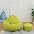 thumbnail image 1 of Ultra Soft Memory Bean Bag Chair Cover Stuffed Foam Filled Furniture and Accessories for Dorm Room Nursery Playroom Childs bedroom Basement (No Filler), 1 of 8