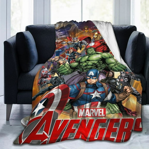 Ultra-Soft Micro Fleece Blanket Avengers Super Soft Plush Blanket For Winter Bedding Bed Couch Sofa For All Seasons 40"X30"