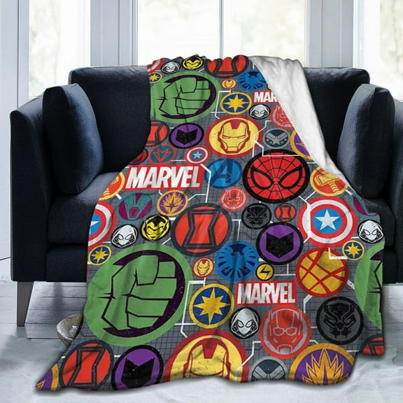 Ultra-Soft Micro Fleece Blanket Avengers Super Soft Plush Blanket For Winter Bedding Bed Couch Sofa For All Seasons 40"X30"