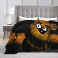 thumbnail image 1 of Ultra-Soft Micro Fleece Blanket Five Nights At Freddy'S Super Soft Plush Blanket For Winter Bedding Bed Couch Sofa For All Seasons 80"X60", 1 of 7