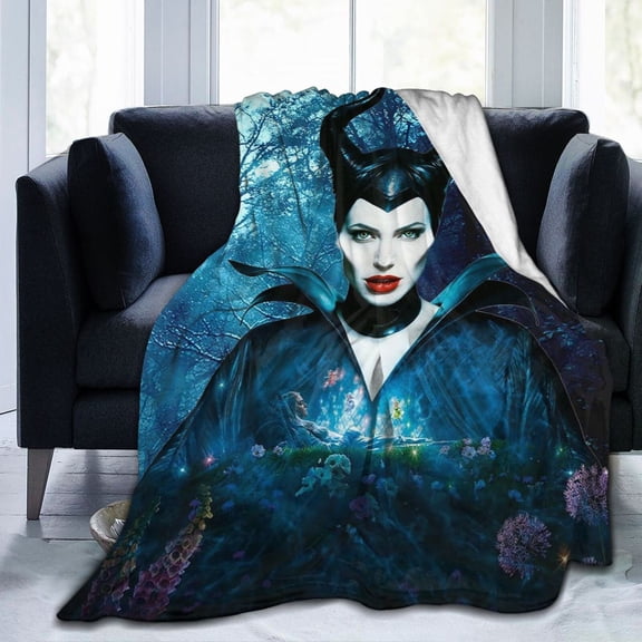 Ultra-Soft Micro Fleece Blanket Maleficent Super Soft Plush Blanket For Winter Bedding Bed Couch Sofa For All Seasons 80"X60"
