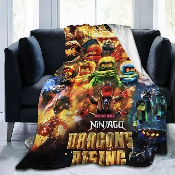 Ultra-Soft Micro Fleece Blanket Ninjago Super Soft Plush Blanket For Winter Bedding Bed Couch Sofa For All Seasons 40"X30"