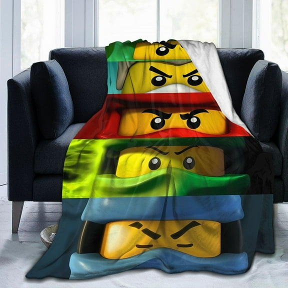 Ultra-Soft Micro Fleece Blanket Ninjago Super Soft Plush Blanket For Winter Bedding Bed Couch Sofa For All Seasons 40"X30"