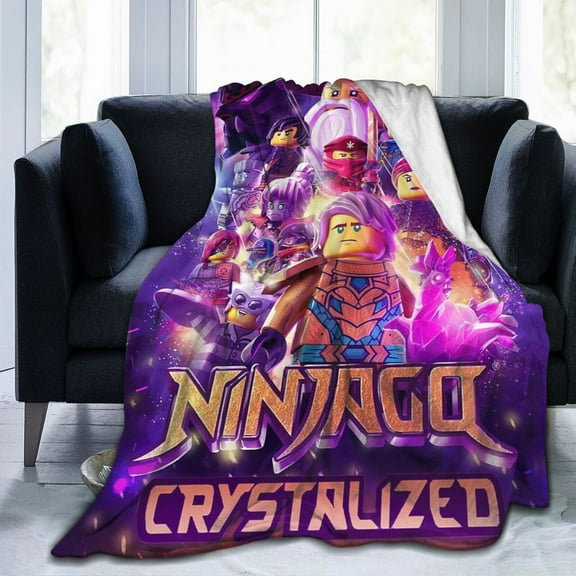 Ultra-Soft Micro Fleece Blanket Ninjago Super Soft Plush Blanket For Winter Bedding Bed Couch Sofa For All Seasons 50"X40"