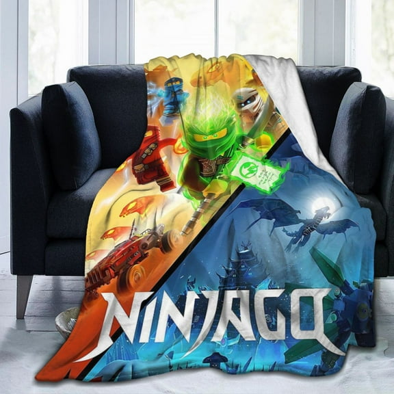 Ultra-Soft Micro Fleece Blanket Ninjago Super Soft Plush Blanket For Winter Bedding Bed Couch Sofa For All Seasons 60"X50"