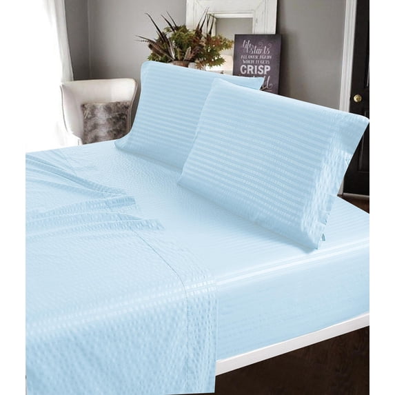Ultra-Soft Microfiber Sheet Set - 4pc, Wrinkle-Free, Lightweight, Quick-Dry