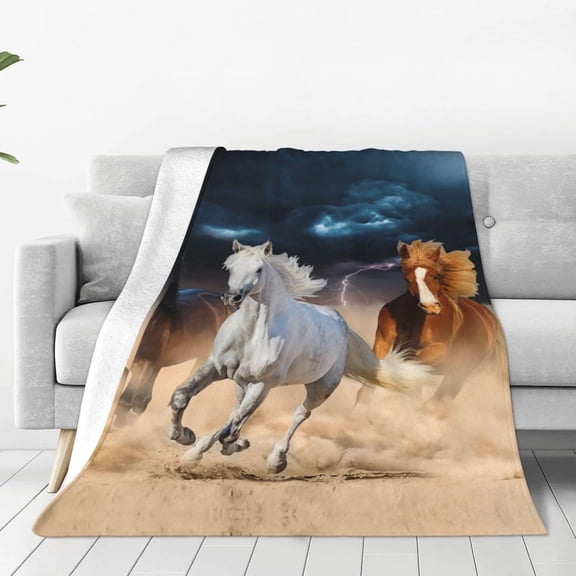 Ultra-Soft Microfiber Throw Blanket Fuzzy Fleece Blanket for Adults Kids Gift Couch, Sofa, Bed Butterfly Floral 50"x40"