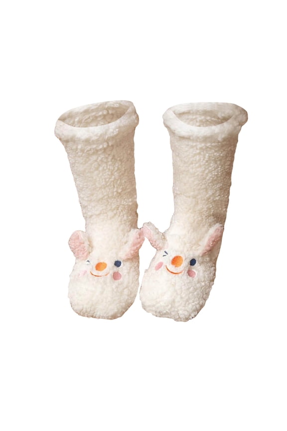 Soft Microfiber Winter Slipper Socks For Indoor Home Comfort And Cozy Sleeping Warmth
