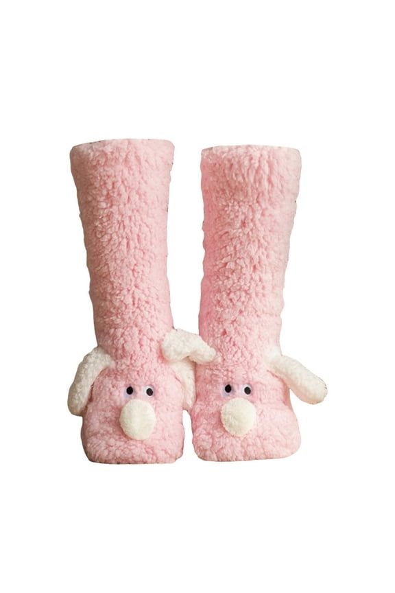 Ultra Soft Microfiber Winter Slipper Socks for Men and Women Cozy Thermal Lined House Booties for Indoor Comfort