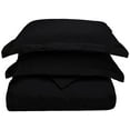 thumbnail image 1 of Ultra Soft Modal From Beech Wood Duvet Cover Set, King/Cal King, Black, 1 of 2