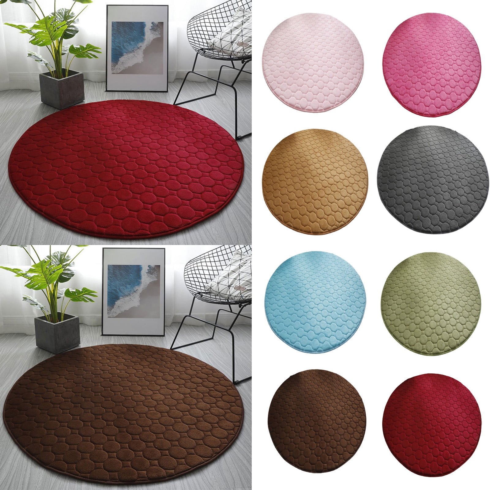 Ultra Soft Modern Area Rugs Rug Home Room Plush Carpet Decor Floor Mat ...