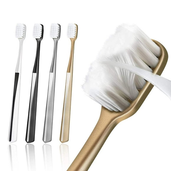 Ultra Soft Nano for Sensitive Teeth and s Care, Extra Soft Silko for Adults and People with Braces, 4 Count