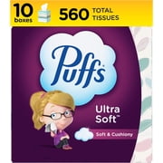 Ultra Soft Non-Lotion Tissues, 10 Cubes, 56 Tissues Per Box