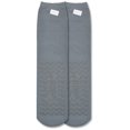 thumbnail image 1 of Ultra Soft Non-Slip Grip Slipper Socks, Gray - Fall Injury Prevention Hospital Sock for Safety, Comfort and Warmth - All Around Tread Pattern, 1 of 4