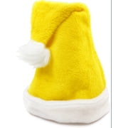 Ultra Soft Plush Christmas Yellow Santa Hat Costume Accessory