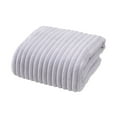 thumbnail image 1 of Ultra Soft Quick Drying Bath Towels - Extra Large Microfiber Ribbed Oversized Highly Absorbent Towels for Beach, Pool, Gym, Yoga, Travel, Bathroom & Spa Use, 1 of 8